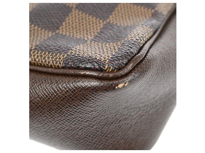 Necessaire Trucco Louis Vuitton Damier Canvas Marrone - vista 7