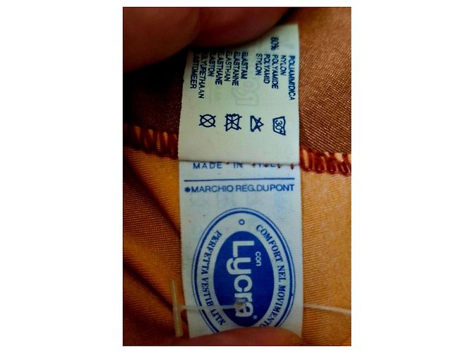 Autre Marque Bañador de una pieza Roberta Mare con estampado para mujer Castaño Blanco Azul Naranja - vista 9