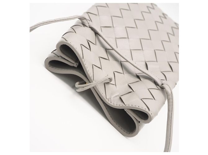 Bottega Veneta Andiamo Handy-Etui aus Lammleder Braun - Ansicht 5