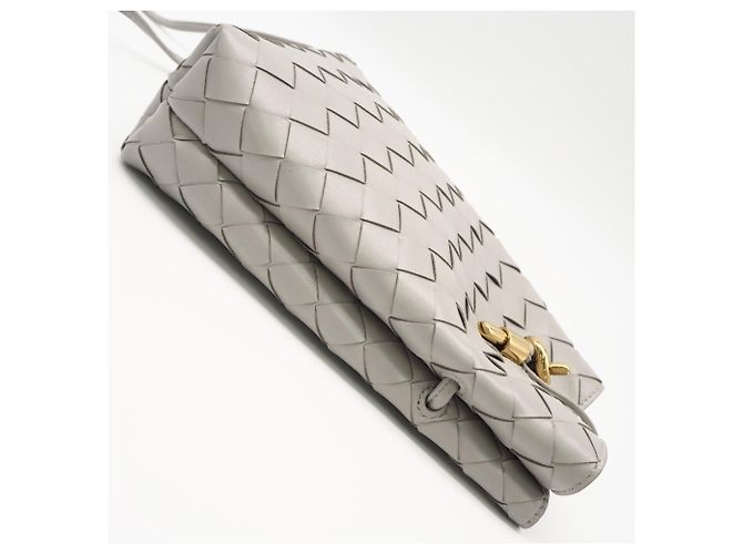 Bottega Veneta Andiamo Handy-Etui aus Lammleder Braun - Ansicht 8
