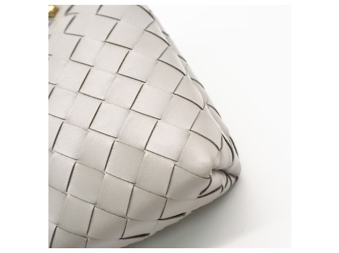 Bottega Veneta Andiamo Handy-Etui aus Lammleder Braun - Ansicht 9