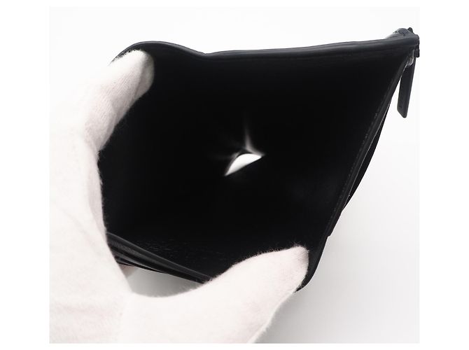 Everyday Balenciaga Monaco Leder-Kompaktgeldbörse Schwarz - Ansicht 10