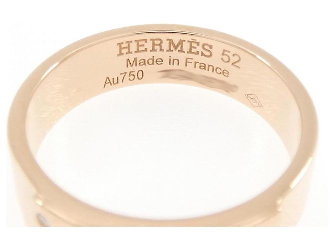 Anello Kelly Hermès in oro rosa D'oro - vista 4