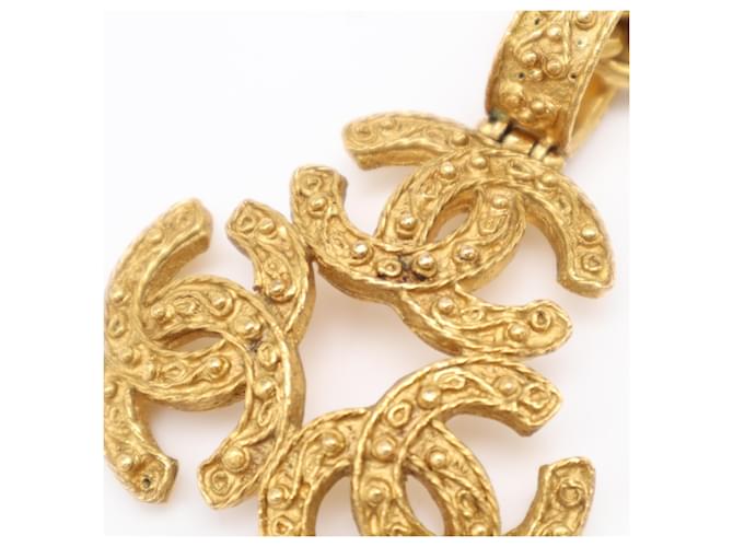Collana Chanel Triple Coco Mark Chain D'oro - vista 6