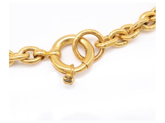 Collana Chanel Triple Coco Mark Chain D'oro - vista 8