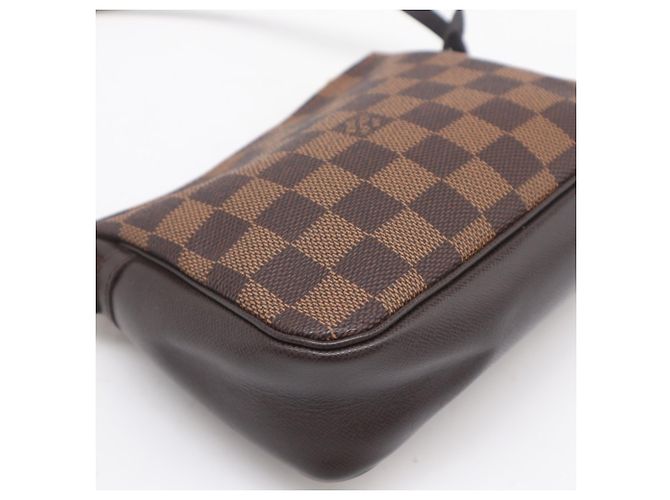 Beauty case Louis Vuitton Damier Ebene Marrone - vista 4