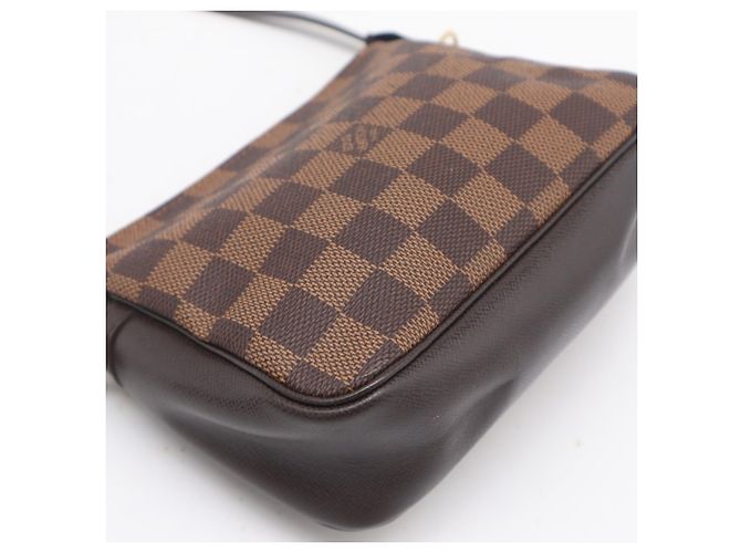 Beauty case Louis Vuitton Damier Ebene Marrone - vista 5