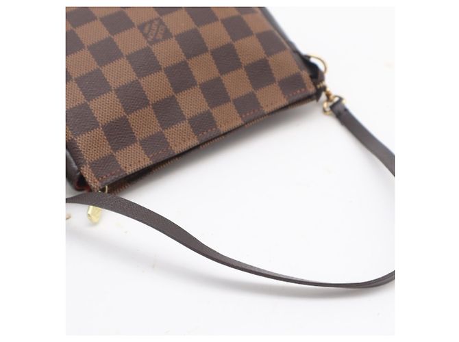 Beauty case Louis Vuitton Damier Ebene Marrone - vista 7