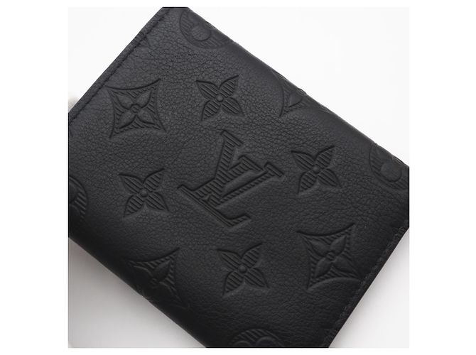 Louis Vuitton Monogram Shadow Victor Wallet Black - view 3