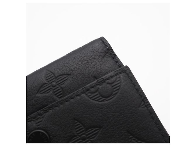 Louis Vuitton Monogram Shadow Victor Wallet Black - view 8