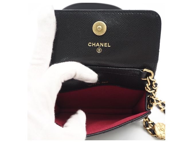 Borsa a Spalla Chanel Matelassé Chain Nero - vista 11