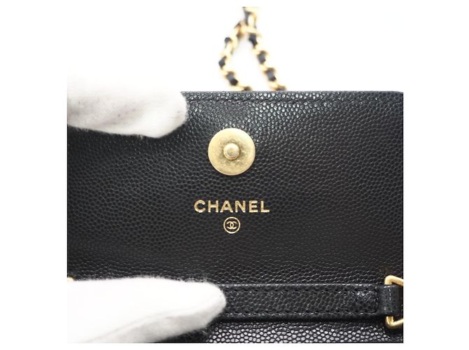 Borsa a Spalla Chanel Matelassé Chain Nero - vista 13