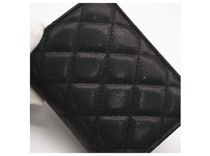 Borsa a Spalla Chanel Matelassé Chain Nero - vista 4
