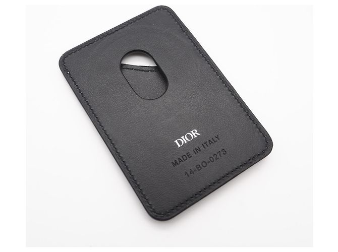 Christian Dior Black Leather Card Case - view 2