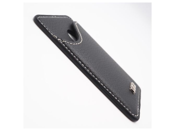 Christian Dior Black Leather Card Case - view 4
