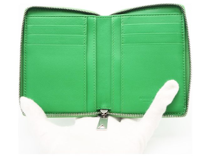 Cartera Compacta con Cremallera Intrecciato Large Cassette de Bottega Veneta - vista 10