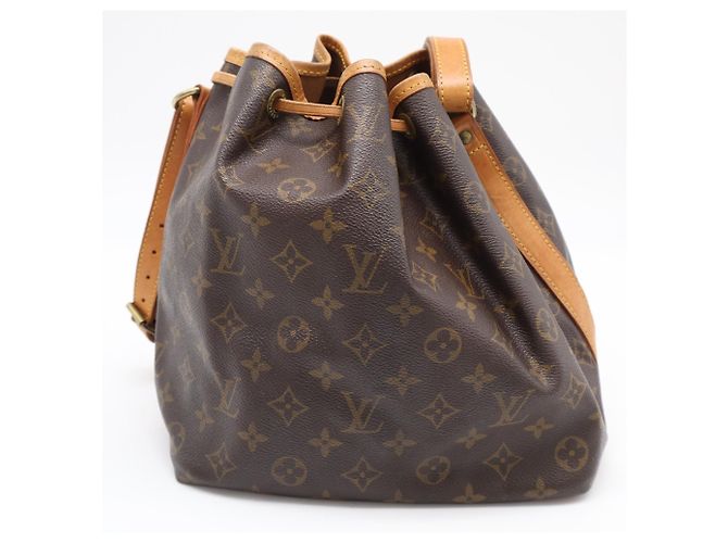 Noe Borsa Louis Vuitton Monogram Petit Noé Marrone - vista 2