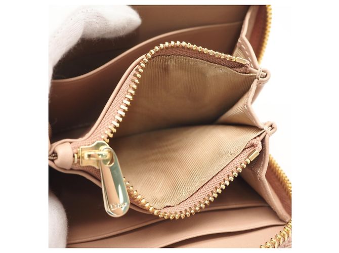 Monedero Christian Dior Lady Dior Beige - vista 10