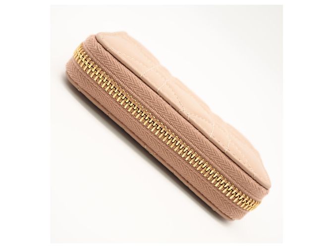 Monedero Christian Dior Lady Dior Beige - vista 5