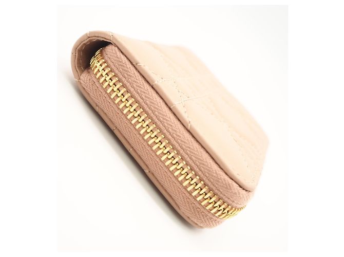 Monedero Christian Dior Lady Dior Beige - vista 7