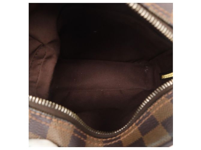 Borsa a Spalla Louis Vuitton Damier Monogram Olaf PM Marrone - vista 13