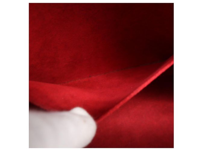 Borsa Louis Vuitton Epi Sablon in rosso Castilian - vista 12