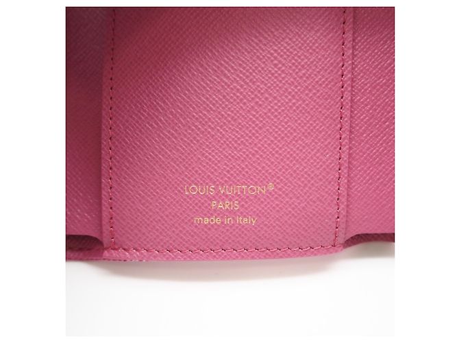 Cartera Victorine Monogram Denim Louis Vuitton Rosa Fucsia - vista 14