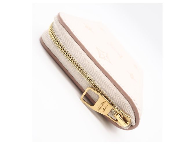 Louis Vuitton Monogram Empreinte Zippy Münzbeutel Beige - Ansicht 6