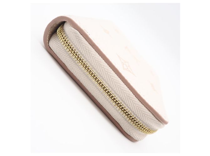 Louis Vuitton Monogram Empreinte Zippy Münzbeutel Beige - Ansicht 7