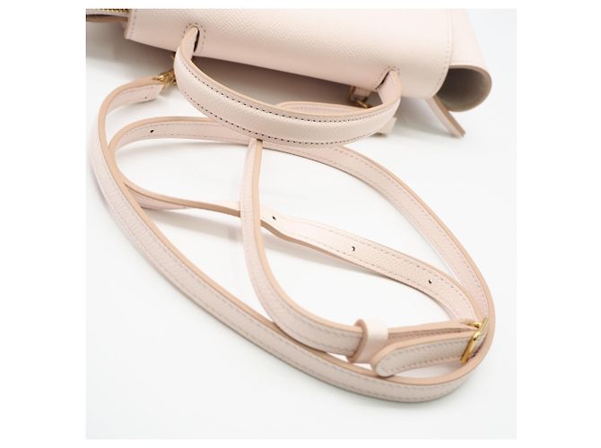 Céline CELINE Nano Belt Bag in pelle di vitello Rosa - vista 9