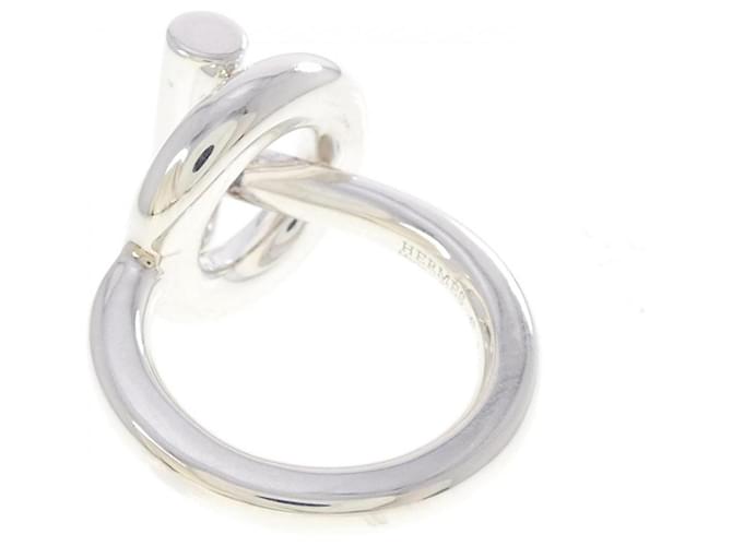 Ring Anillo Echappé Hermès Plata - vista 3