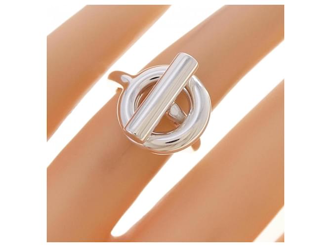 Ring Anillo Echappé Hermès Plata - vista 5