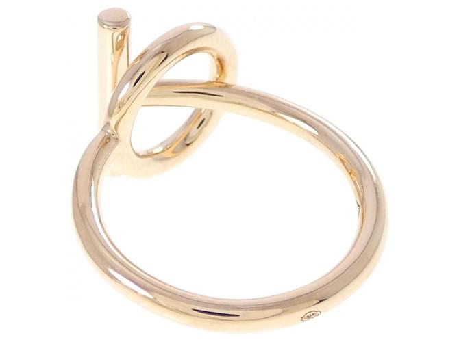 Ring Hermès Anillo Echappé PM Hermes Dorado - vista 3