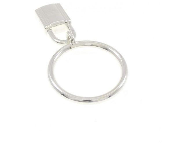 Hermès Anello Band Cadena Hermes Kelly Argento - vista 3