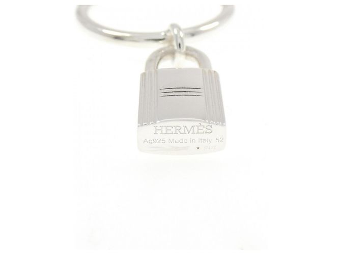 Hermès Anello Band Cadena Hermes Kelly Argento - vista 4