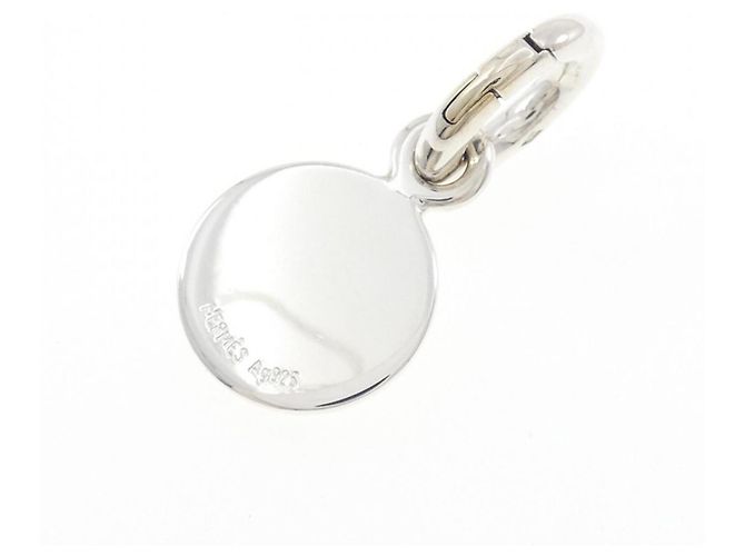 Pendente Hermès Clou de Selle Argento - vista 3