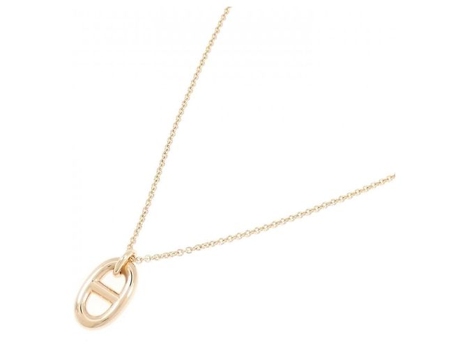 Colar Farandole Hermès em ouro rosa Dourado - vista 2