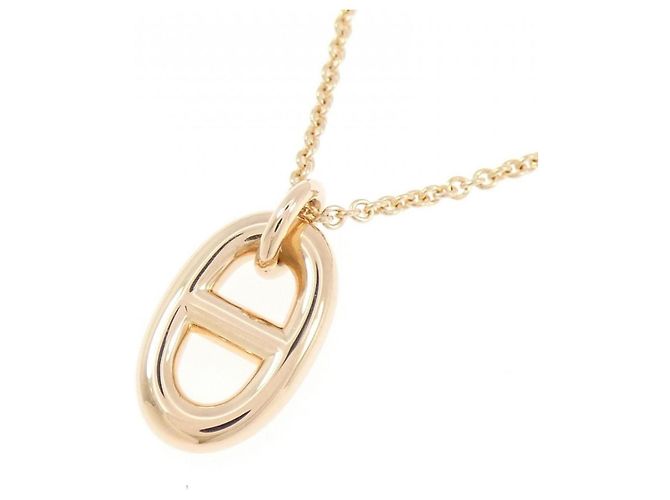 Colar Farandole Hermès em ouro rosa Dourado - vista 3