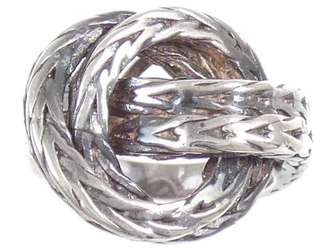 Ring Hermès Anillo Hallmark Hermes Plata - vista 2