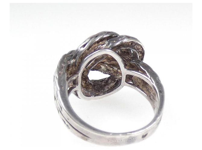 Ring Hermès Anillo Hallmark Hermes Plata - vista 4