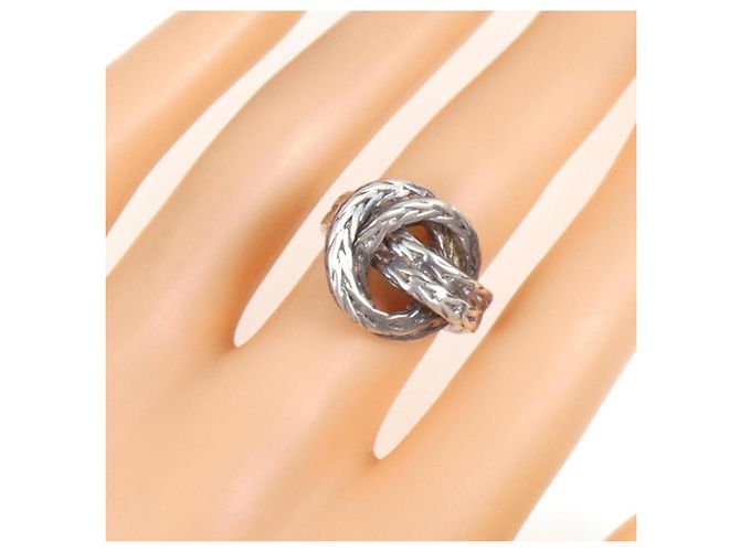 Ring Hermès Anillo Hallmark Hermes Plata - vista 5