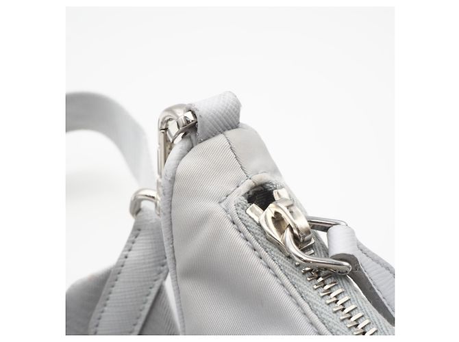 Borsa a tracolla Prada Re-Nylon Logo Fiordarizo Marrone - vista 10