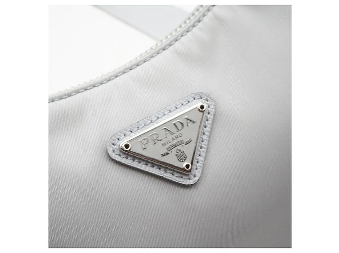 Borsa a tracolla Prada Re-Nylon Logo Fiordarizo Marrone - vista 11