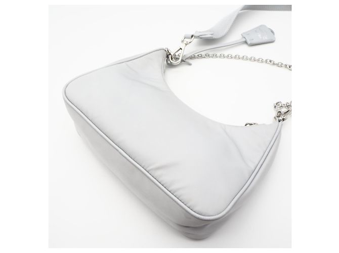 Borsa a tracolla Prada Re-Nylon Logo Fiordarizo Marrone - vista 2
