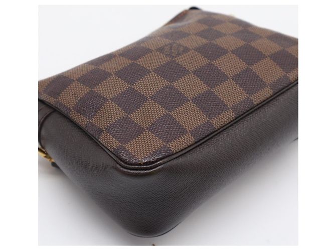 Beauty Case Louis Vuitton Damier Trouse Marrone - vista 5