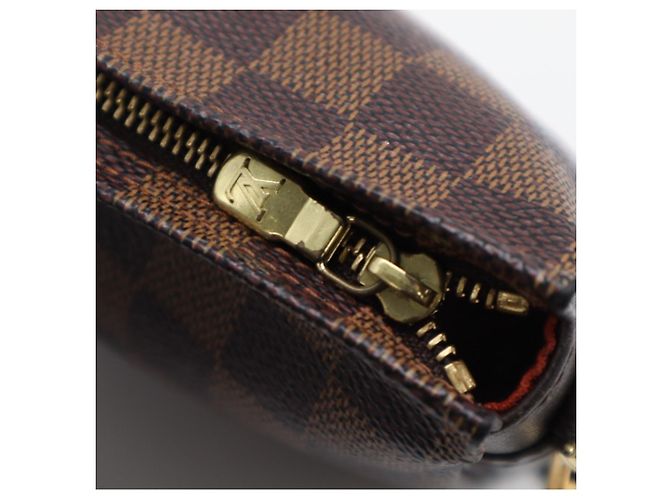 Beauty Case Louis Vuitton Damier Trouse Marrone - vista 9