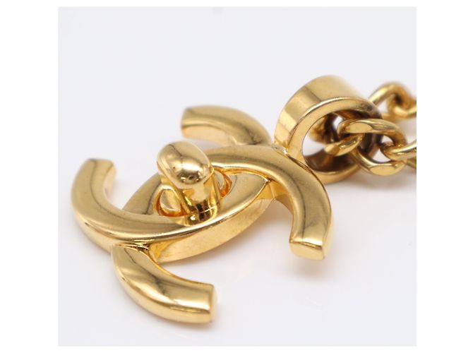 Collana CHANEL Coco Mark Turnlock GP - Gold D'oro - vista 10