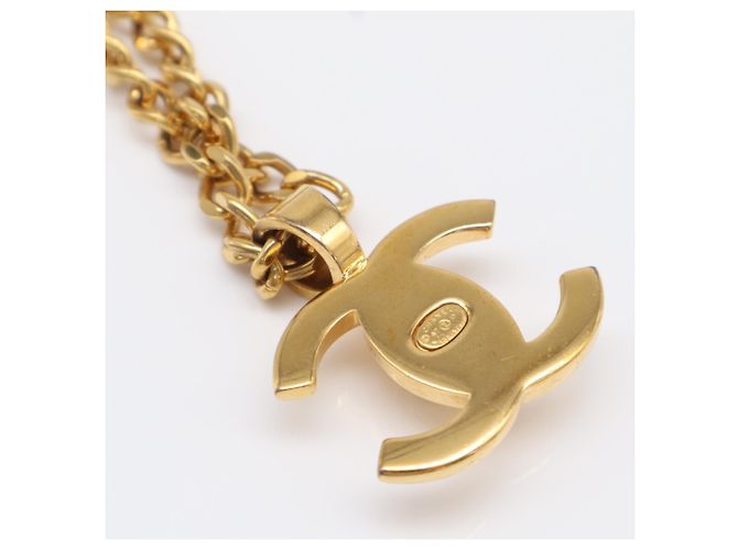 Collana CHANEL Coco Mark Turnlock GP - Gold D'oro - vista 5