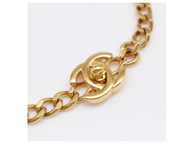 Collana CHANEL Coco Mark Turnlock GP - Gold D'oro - vista 6