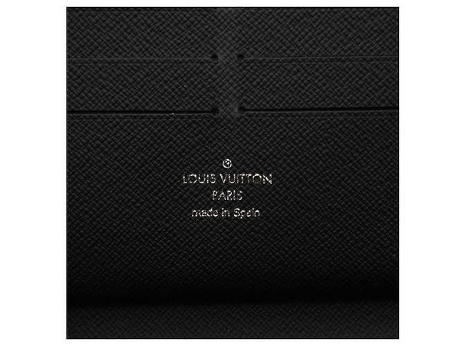 Louis Vuitton Monogram Eclipse Zippy Organizer NM M82081 Marrone Nero - vista 13